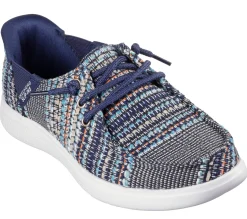 Boat Shoes|Hands Free Slip-Ins<SKECHERS Slip-ins: BOBS Skip Cute - August Air NAVY / MULTI