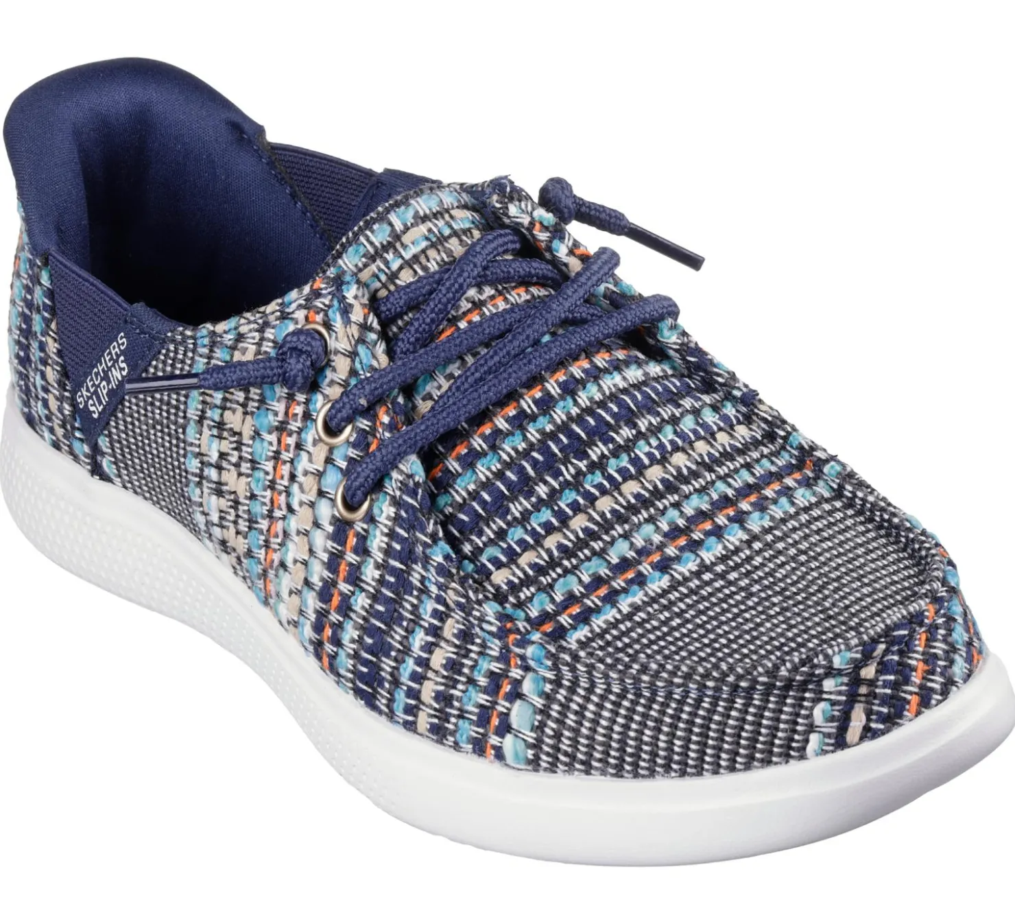 Boat Shoes|Hands Free Slip-Ins<SKECHERS Slip-ins: BOBS Skip Cute - August Air NAVY / MULTI
