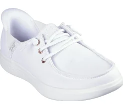Boat Shoes|Hands Free Slip-Ins<SKECHERS Slip-ins: BOBS Skip Cute - Spot Twist WHITE