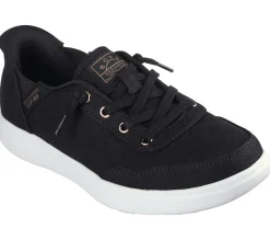 Hands Free Slip-Ins|Canvas Shoes<SKECHERS Slip-ins: BOBS Skip Cute - B Cute Sweet BLACK