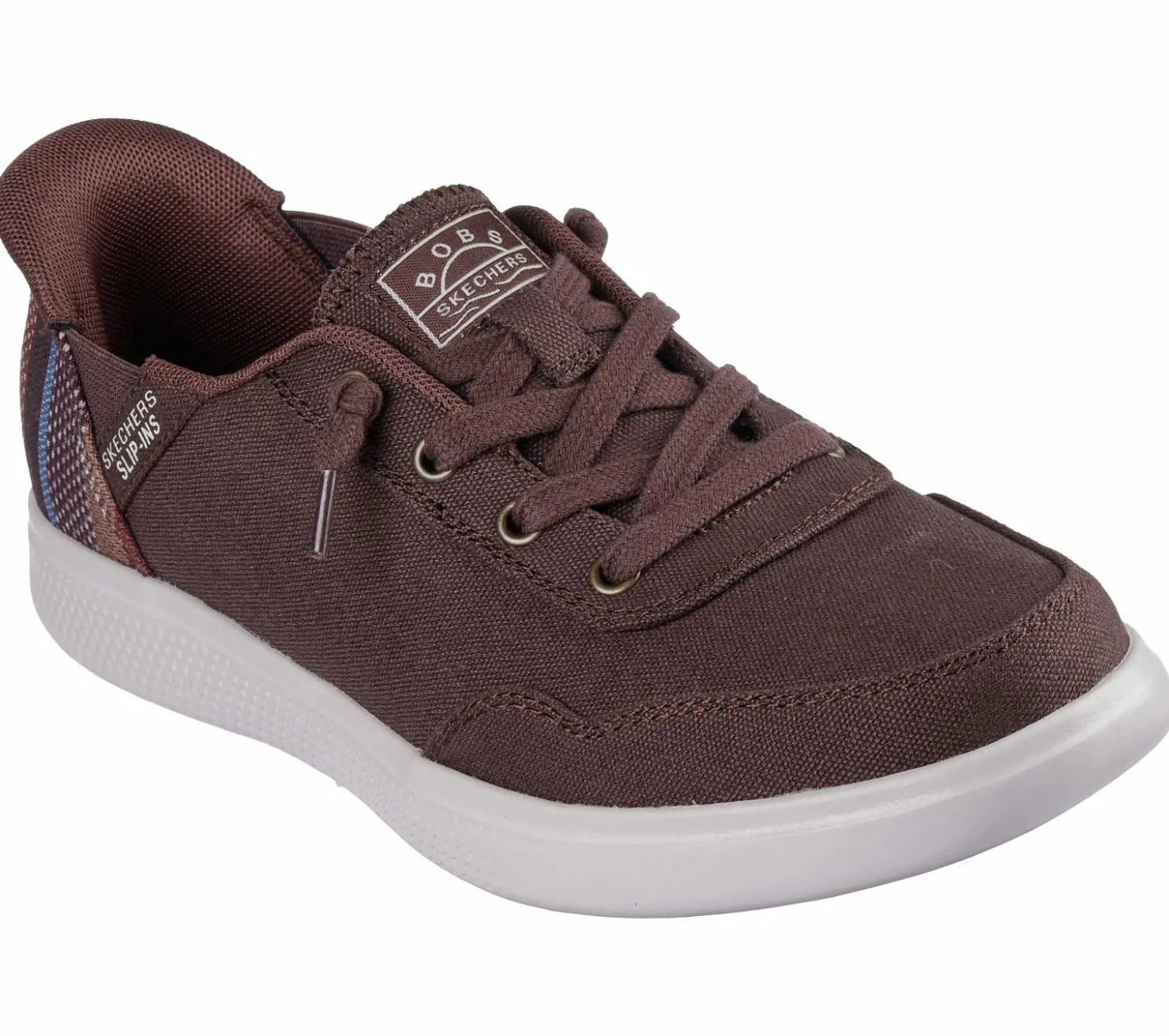Hands Free Slip-Ins|Casual Sneakers<SKECHERS Slip-ins: BOBS Skip Cute - B Cute Dear CHOCOLATE / MULTI