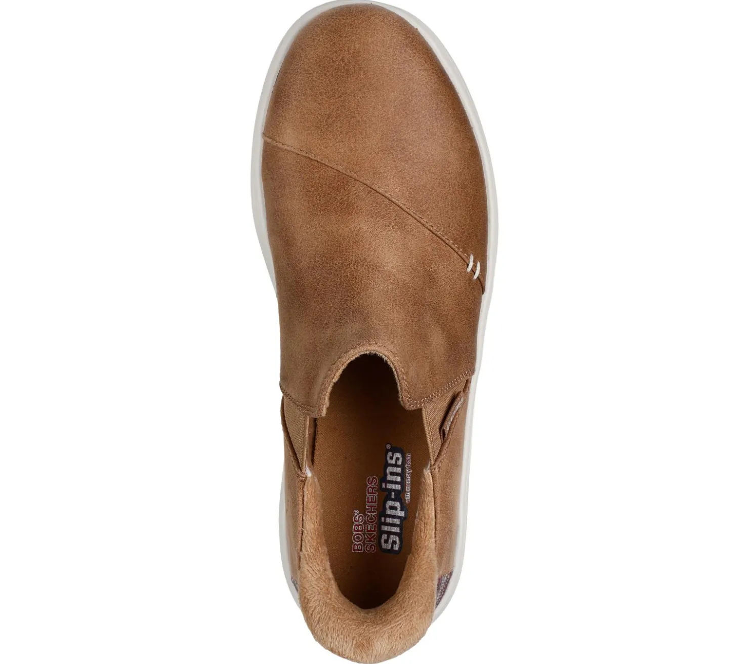 Hands Free Slip-Ins|Casual Sneakers<SKECHERS Slip-ins: BOBS Skip Cute Wave CHESTNUT