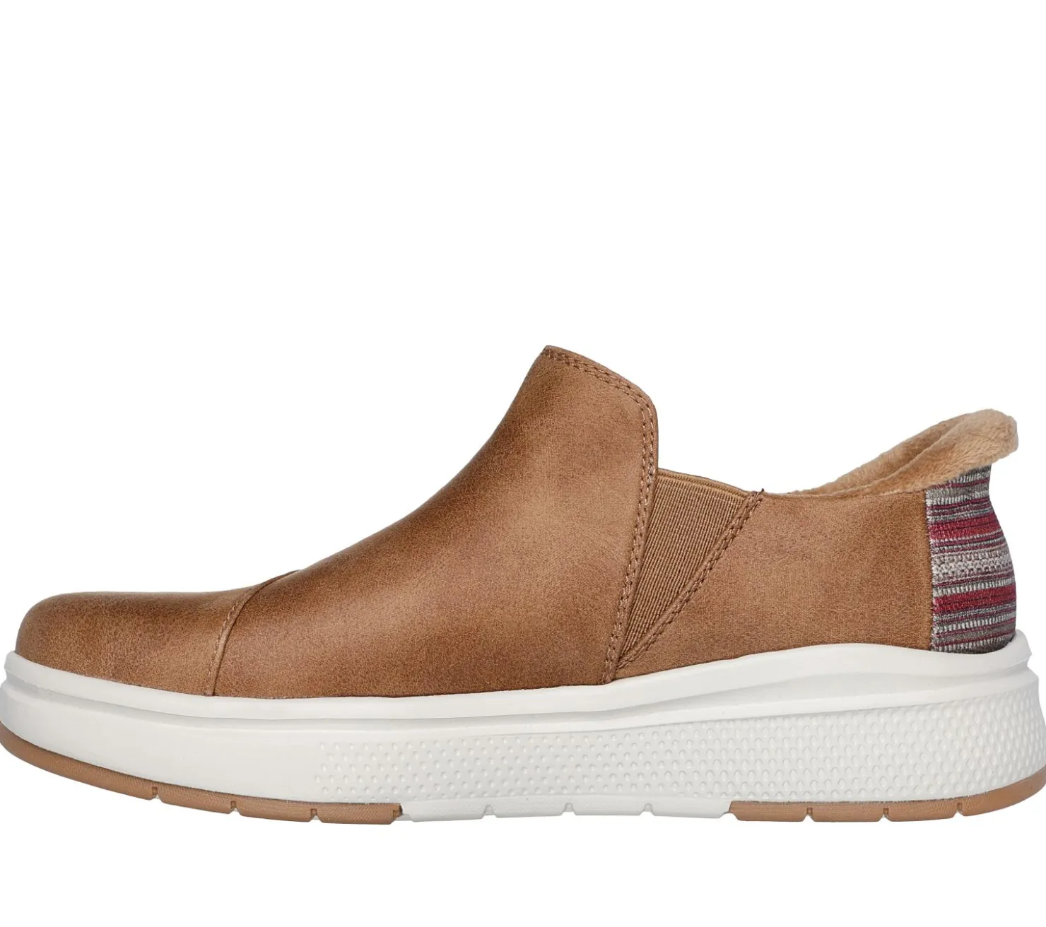Hands Free Slip-Ins|Casual Sneakers<SKECHERS Slip-ins: BOBS Skip Cute Wave CHESTNUT