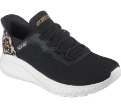 Hands Free Slip-Ins|Athletic Sneakers<SKECHERS Slip-ins: BOBS Sport Squad Chaos - Seize The Hour BLACK