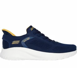 Hands Free Slip-Ins|Athletic Sneakers<SKECHERS Slip-ins: BOBS Sport Squad Chaos - Solid Step NAVY