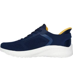 Hands Free Slip-Ins|Athletic Sneakers<SKECHERS Slip-ins: BOBS Sport Squad Chaos - Solid Step NAVY