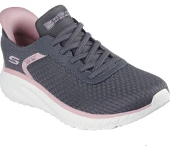 Hands Free Slip-Ins|Athletic Sneakers<SKECHERS Slip-ins: BOBS Sport Squad Chaos - Stroke Of Luck GRAY