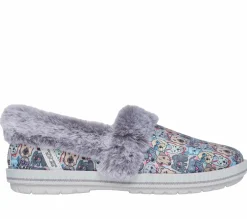 Slippers|Hands Free Slip-Ins<SKECHERS Slip-ins: BOBS Too Cozy - Family Tree GRAY / MULTI