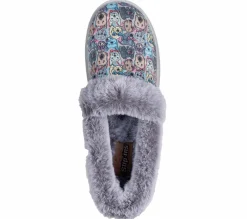 Slippers|Hands Free Slip-Ins<SKECHERS Slip-ins: BOBS Too Cozy - Family Tree GRAY / MULTI