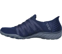 Hands Free Slip-Ins|Casual Sneakers<SKECHERS Slip-ins: Breathe-Easy - Roll-With-Me NAVY