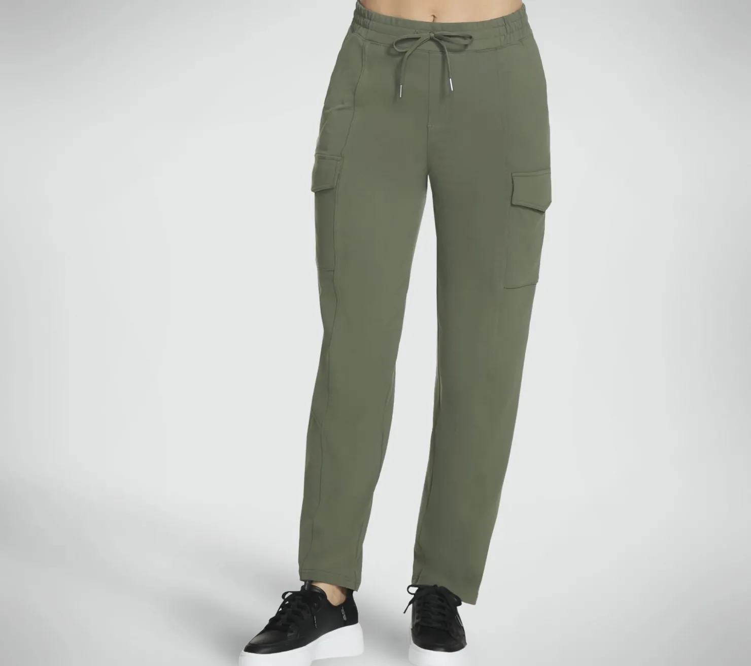 Bottoms|Bottoms<SKECHERS Slip-ins Cargo Pant OLIVE / BLACK