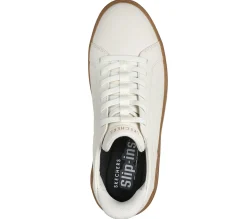 Hands Free Slip-Ins|Casual Sneakers<SKECHERS Slip-ins: Court Break - Double Vented WHITE / NATURAL