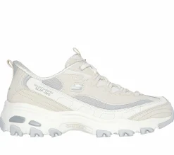 Hands Free Slip-Ins|Athletic Sneakers<SKECHERS Slip-ins: D'Lites - Smooth Nostalgia NATURAL / GRAY