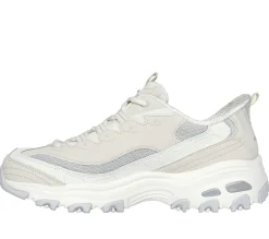 Hands Free Slip-Ins|Athletic Sneakers<SKECHERS Slip-ins: D'Lites - Smooth Nostalgia NATURAL / GRAY