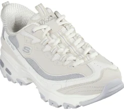 Hands Free Slip-Ins|Athletic Sneakers<SKECHERS Slip-ins: D'Lites - Smooth Nostalgia NATURAL / GRAY
