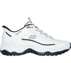 Hands Free Slip-Ins|Athletic Sneakers<SKECHERS Slip-ins: E'Lite Afterburn - Grill Corporal WHITE / NAVY