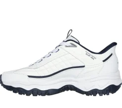 Hands Free Slip-Ins|Athletic Sneakers<SKECHERS Slip-ins: E'Lite Afterburn - Grill Corporal WHITE / NAVY