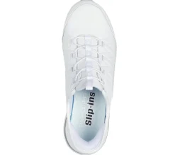 Hands Free Slip-Ins|Casual Sneakers<SKECHERS Slip-ins: Exhilarate - Zephyr WHITE / SILVER