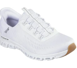 Hands Free Slip-Ins|Casual Sneakers<SKECHERS Slip-ins: Glide-Step - Tranquility WHITE / BLACK