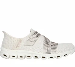 Hands Free Slip-Ins|Casual Sneakers<SKECHERS Slip-ins: Glide-Step - High Shine NATURAL / GOLD