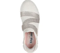 Hands Free Slip-Ins|Casual Sneakers<SKECHERS Slip-ins: Glide-Step - High Shine NATURAL / GOLD
