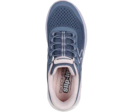 Hands Free Slip-Ins|Athletic Sneakers<SKECHERS Slip-Ins: Glide-Step Sole SLATE / PINK