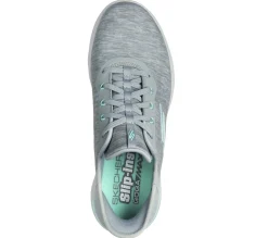 Hands Free Slip-Ins<SKECHERS Slip-ins: GO GOLF WALK 5 - Slip-Ins GRAY / AQUA