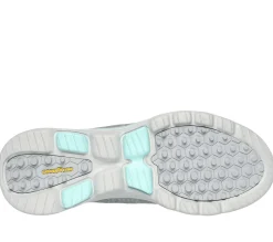 Hands Free Slip-Ins<SKECHERS Slip-ins: GO GOLF WALK 5 - Slip-Ins GRAY / AQUA