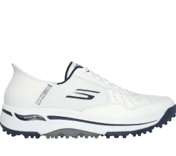 Hands Free Slip-Ins<SKECHERS Slip-ins: GO GOLF Arch Fit - Line Up WHITE / NAVY