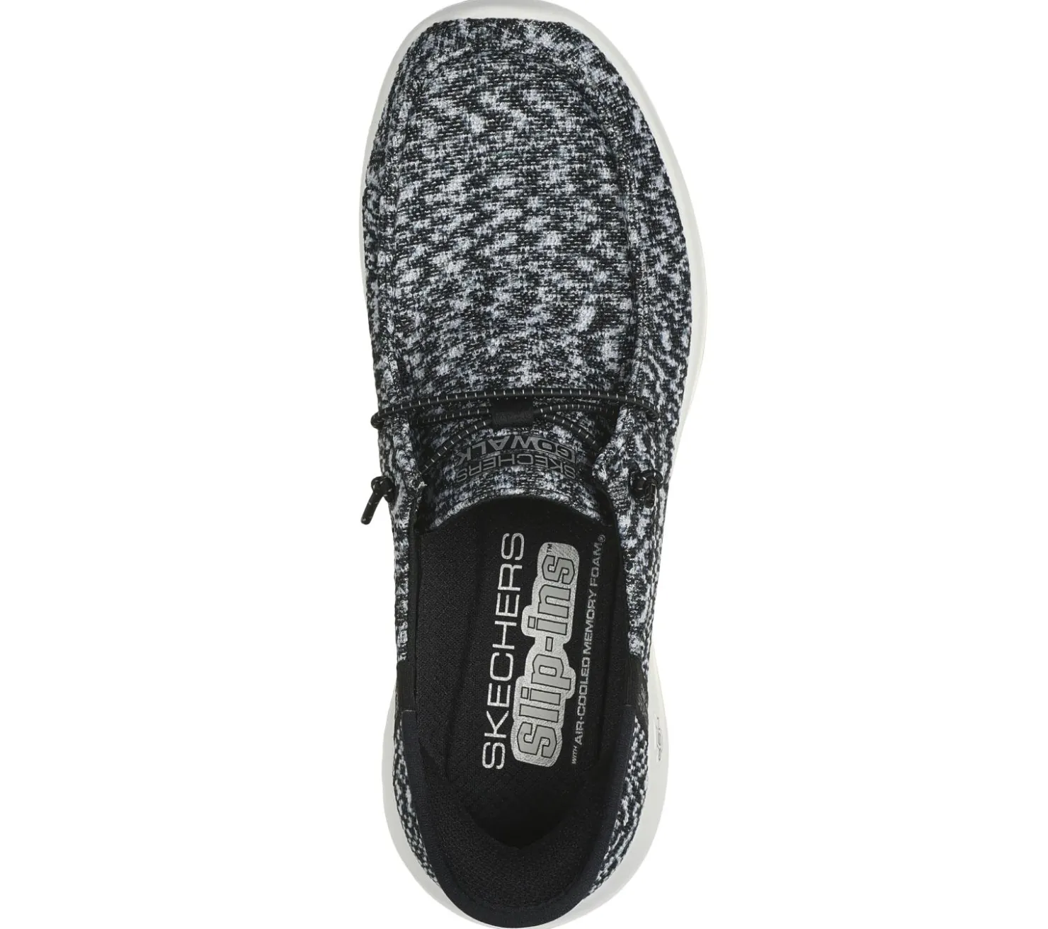 Boat Shoes|Hands Free Slip-Ins<SKECHERS Slip-ins: GO WALK Joy - Halen BLACK / WHITE