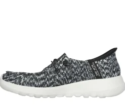 Boat Shoes|Hands Free Slip-Ins<SKECHERS Slip-ins: GO WALK Joy - Halen BLACK / WHITE