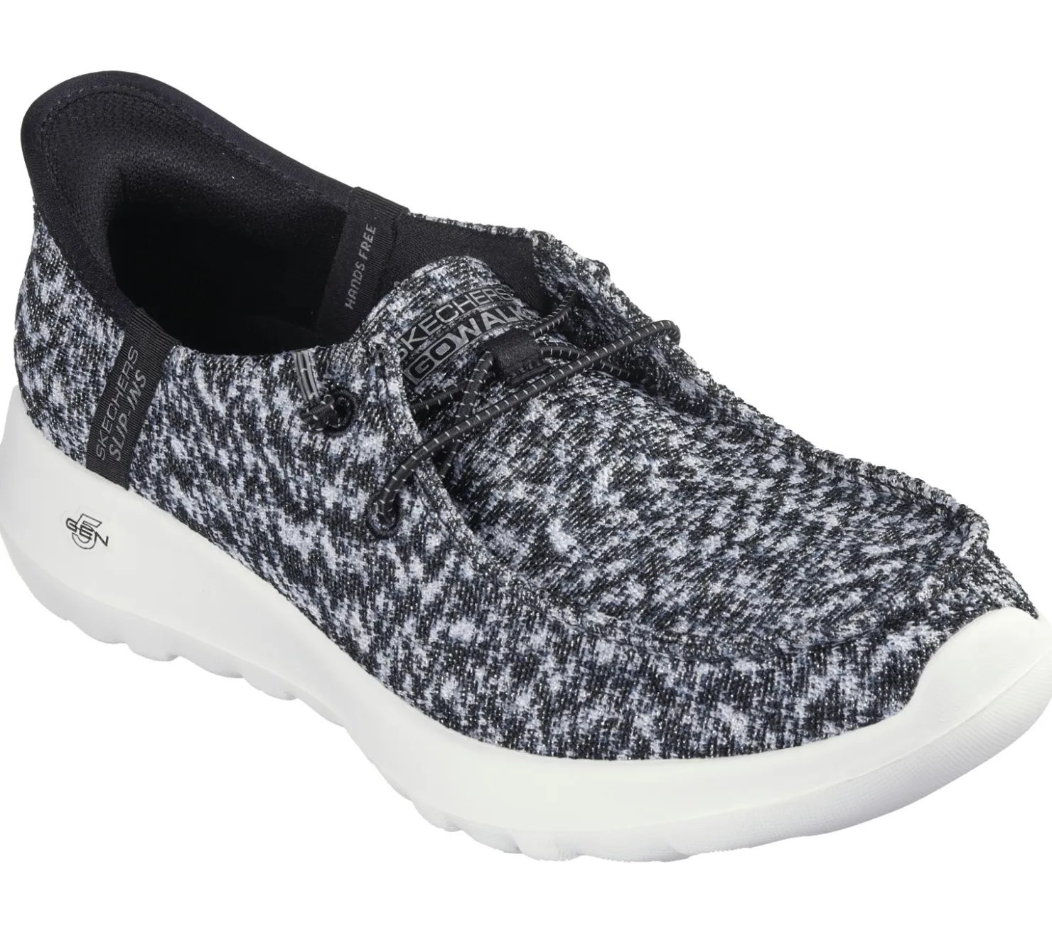 Boat Shoes|Hands Free Slip-Ins<SKECHERS Slip-ins: GO WALK Joy - Halen BLACK / WHITE
