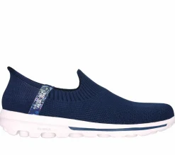 Hands Free Slip-Ins|Casual Sneakers<SKECHERS Slip-ins: GO WALK Travel - Tahiti Sunset NAVY