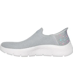 Hands Free Slip-Ins|Casual Sneakers<SKECHERS Slip-ins: GO WALK Flex - Sunset Rose GRAY / LAVENDER