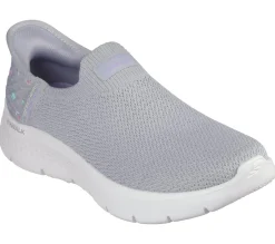 Hands Free Slip-Ins|Casual Sneakers<SKECHERS Slip-ins: GO WALK Flex - Sunset Rose GRAY / LAVENDER