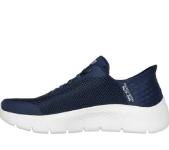 Hands Free Slip-Ins|Casual Sneakers<SKECHERS Slip-ins: GO WALK Flex - Grand Entry NAVY / WHITE