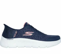 Hands Free Slip-Ins|Athletic Sneakers<SKECHERS Slip-ins: GO WALK Flex - Kaylee NAVY / PINK
