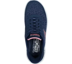 Hands Free Slip-Ins|Athletic Sneakers<SKECHERS Slip-ins: GO WALK Flex - Kaylee NAVY / PINK