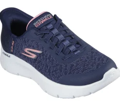 Hands Free Slip-Ins|Athletic Sneakers<SKECHERS Slip-ins: GO WALK Flex - Kaylee NAVY / PINK