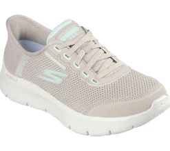 Hands Free Slip-Ins|Athletic Sneakers<SKECHERS Slip-ins: GO WALK Flex - Clear Creek TAUPE