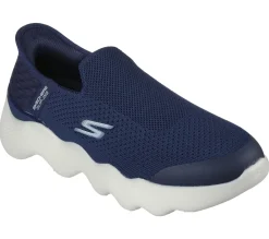 Hands Free Slip-Ins<SKECHERS Slip-ins: GO WALK Massage Fit NAVY / LIGHT BLUE