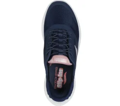 Hands Free Slip-Ins|Athletic Sneakers<SKECHERS Slip-ins: GO WALK Anywhere - Vivi NAVY / PINK
