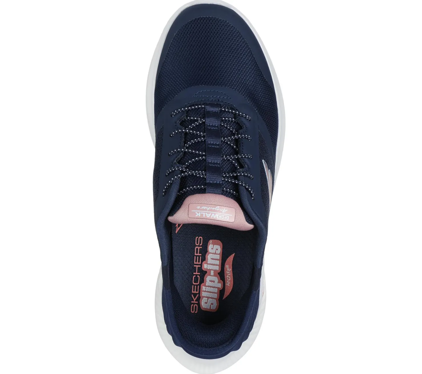 Hands Free Slip-Ins|Athletic Sneakers<SKECHERS Slip-ins: GO WALK Anywhere - Vivi NAVY / PINK