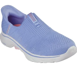Hands Free Slip-Ins|Casual Sneakers<SKECHERS Slip-ins: GO WALK 7 - City Lights PURPLE / PINK