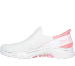 Hands Free Slip-Ins<SKECHERS Slip-ins: GO WALK 7 - Mia WHITE / PINK