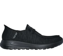 Hands Free Slip-Ins|Boat Shoes<SKECHERS Slip-ins: GO WALK Max - Free Hands BLACK
