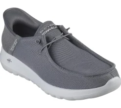 Hands Free Slip-Ins|Casual Sneakers<SKECHERS Slip-ins: GO WALK Max - Beach Casual GRAY