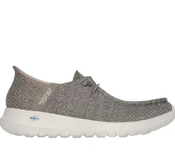 Hands Free Slip-Ins|Boat Shoes<SKECHERS Slip-ins: GO WALK Max - Halcyon TAUPE