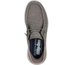 Hands Free Slip-Ins|Boat Shoes<SKECHERS Slip-ins: GO WALK Max - Halcyon TAUPE