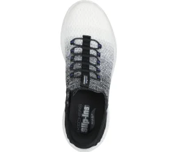 Hands Free Slip-Ins|Athletic Sneakers<SKECHERS Slip-ins: GO WALK Anywhere - Amir WHITE / BLACK